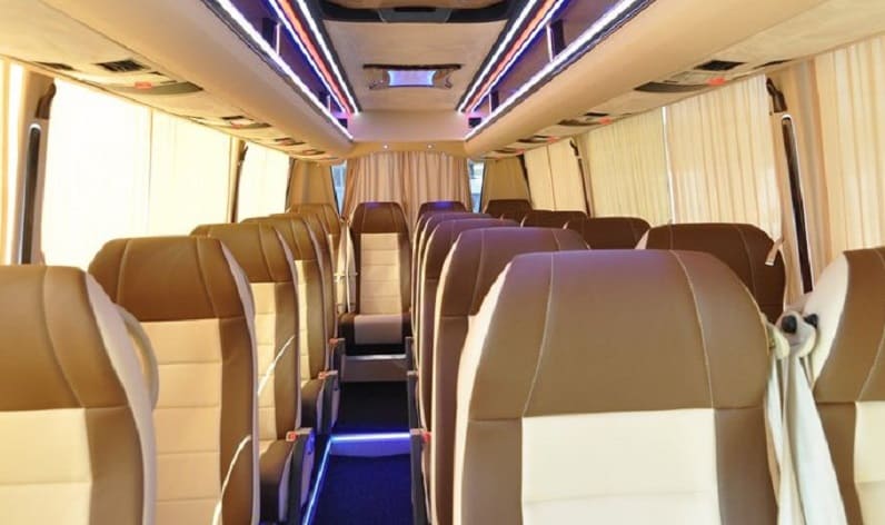 Germany: Coach reservation in North Rhine-Westphalia in North Rhine-Westphalia and Bergheim